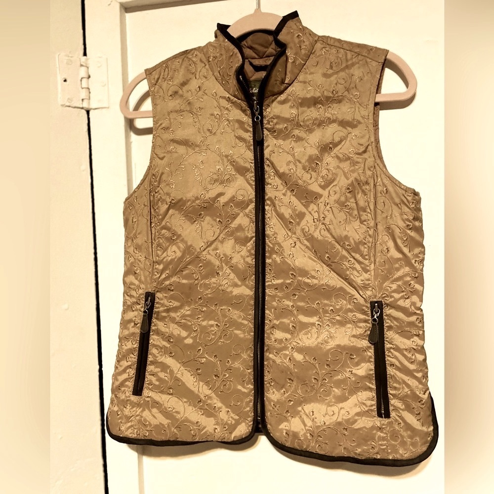 Eddie Bauer Premium Goose Down Vest Women's Size Medium